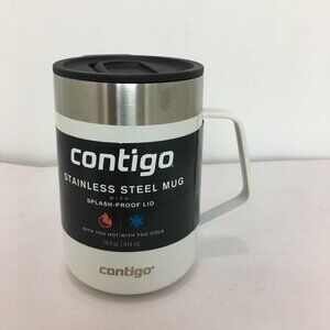 Contigo Stainless Steel Splash Proof Lid Double Wall Insulated Mug 14 oz NEW